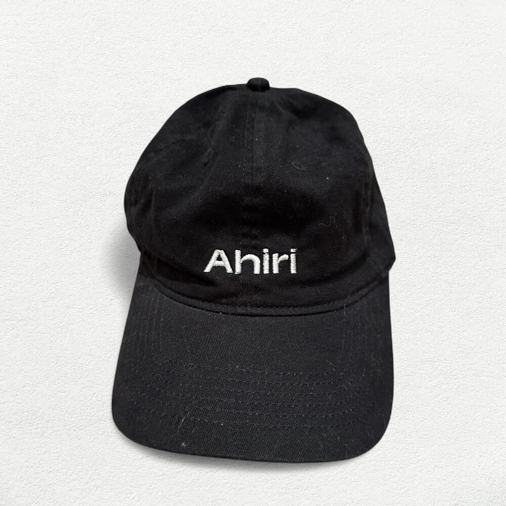 Ahiri Logo Hat in Black